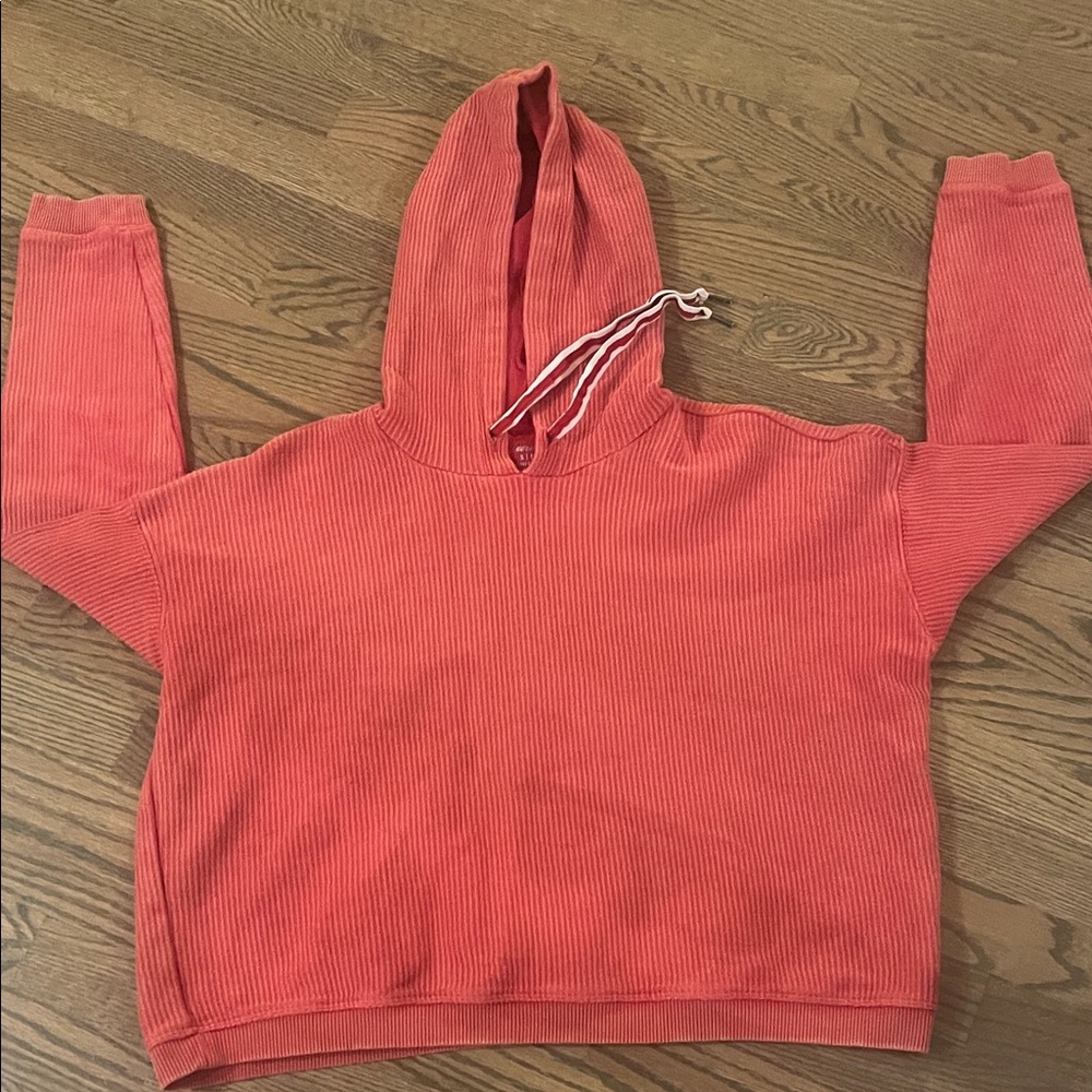 Coral  Hooded aerie Sweatshirt